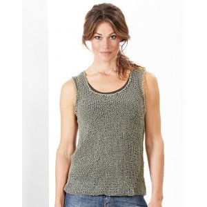 Strickmuster - Gestrickter gestreifter Pullover und Tanktop Strickmuster - Gestrickter gestreifter Pullover und Tanktop
