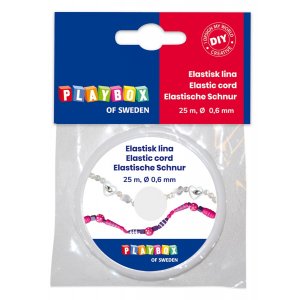 Elastische Kordel 0,6 mm - Transparent - Mehrere Längen! Elastische Kordel 0,6 mm - Transparent - Mehrere Längen!
