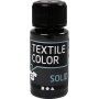 Textil Feste Textilfarbe - Schwarz - deckend - 50 ml