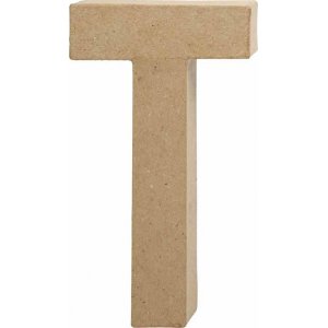 Pappbuchstabe - T - 5 cm Pappbuchstabe - T - 5 cm