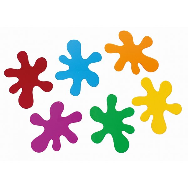 Transparente Blumen 10 Stk