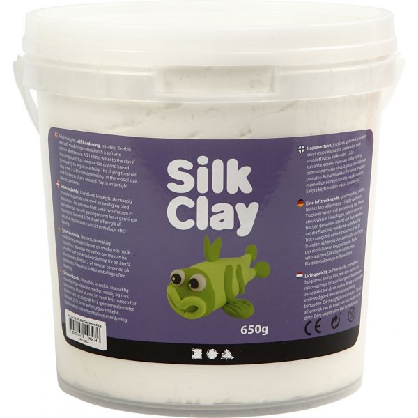 Silk Clay - wei - 650 g