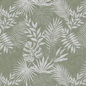 Wachstuch PVC Borneo - Grün Wachstuch PVC Borneo - Grün