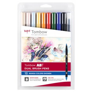 Tombow ABT Dual Brush Pen Manga Shonen 10er-Pack Tombow ABT Dual Brush Pen Manga Shonen 10er-Pack