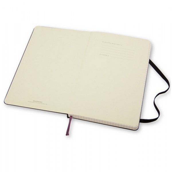 Notizbuch Classic Pocket Checkered - Schwarz