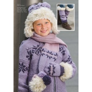 Strickmuster - Mütze, Schal, Fäustlinge und Beinstulpen Strickmuster - Mütze, Schal, Fäustlinge und Beinstulpen
