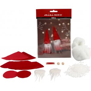 Mini-DIY-Kit - rot - Weihnachtsmänner Mini-DIY-Kit - rot - Weihnachtsmänner