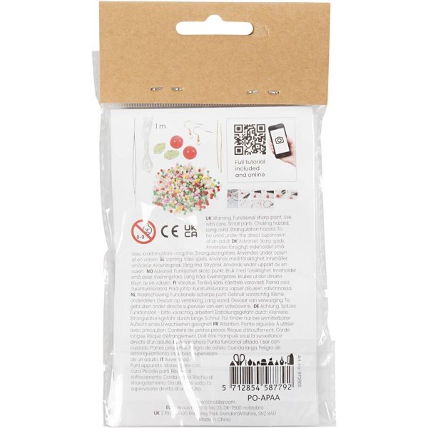 Mini-DIY-Schmuckset - elastisches Armband und Ohrring Mini-DIY-Schmuckset - elastisches Armband und Ohrring