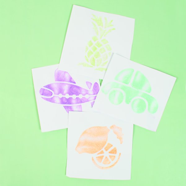 Glitzerkleber 12 Stk