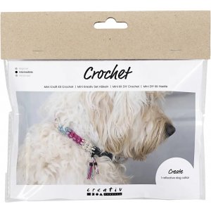 Mini DIY Kit Häkeln, Hundehalsband Mini DIY Kit Häkeln, Hundehalsband
