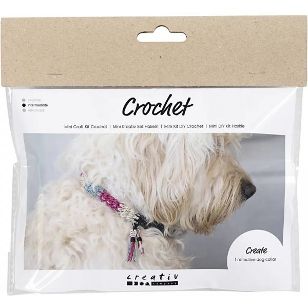 Mini DIY Kit Hkeln, Hundehalsband