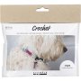 Mini DIY Kit Hkeln, Hundehalsband
