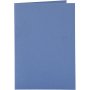 Karten und Umschlge - blau 10,5 x 15 cm 6 Sets