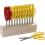 Kinderschere - runde Spitze - 12,5 cm - 12 Stk