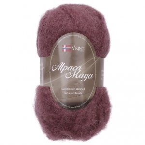Wikingergarn Alpaka Maya 50g - Helles Burgunderrot (758) Wikingergarn Alpaka Maya 50g - Helles Burgunderrot (758)