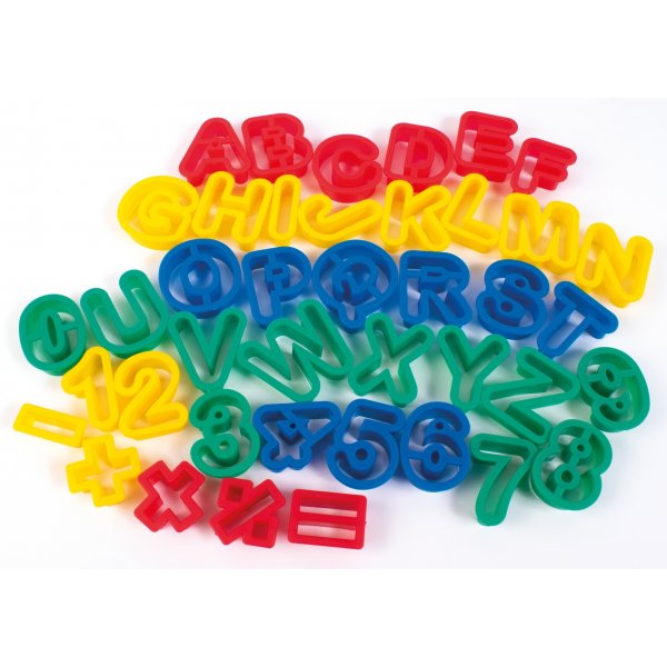 Ton formt Buchstaben und Zahlen Ton formt Buchstaben und Zahlen