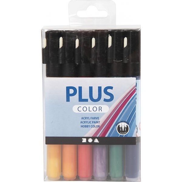 Plus Color Marker - gemischte Farben - 18 Stk