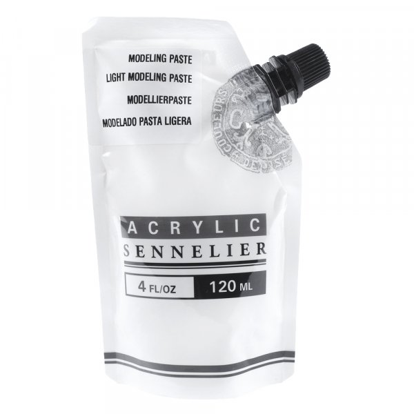Acrylmedium Sennelier 120 ml - abstrakte Modellierpaste