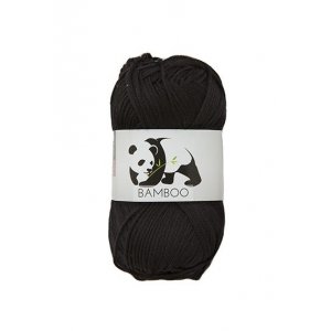 Wikingergarn Bambus 50g - Schwarz (603) Wikingergarn Bambus 50g - Schwarz (603)