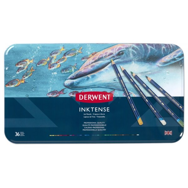 Derwent Inktense - 36 Stifte
