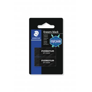 Radiergummi Rasoplast Schwarz - 2er-Pack Radiergummi Rasoplast Schwarz - 2er-Pack