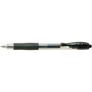 Kugelschreiber Pilot G2 (0,5) - Schwarz Kugelschreiber Pilot G2 (0,5) - Schwarz