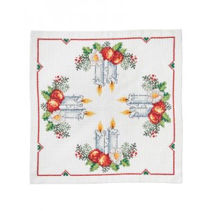 Stickset Canvas - Quadratische Weihnachtslichter Stickset Canvas - Quadratische Weihnachtslichter