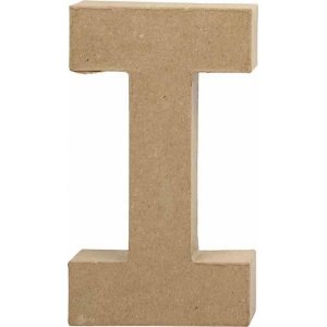 Pappbuchstabe - I - 6 cm Pappbuchstabe - I - 6 cm