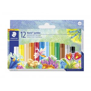 Ölpastell Noris Jumbo 11 mm - 12 Buntstifte Ölpastell Noris Jumbo 11 mm - 12 Buntstifte