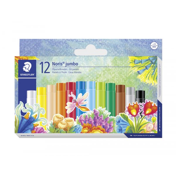 lpastell Noris Jumbo 11 mm - 12 Buntstifte