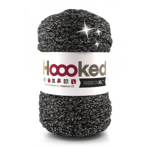 Band XL Rolle ca. 85m Lurex - Black Sparkle Band XL Rolle ca. 85m Lurex - Black Sparkle