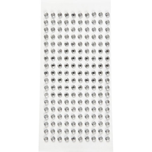 Strasssteine - Silber - 5 mm - 144 Stk