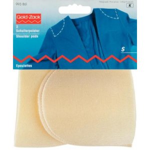 Schulterpolstereinsatz ohne Befestigungsvorrichtung Beige 2 Stk Schulterpolstereinsatz ohne Befestigungsvorrichtung Beige 2 Stk