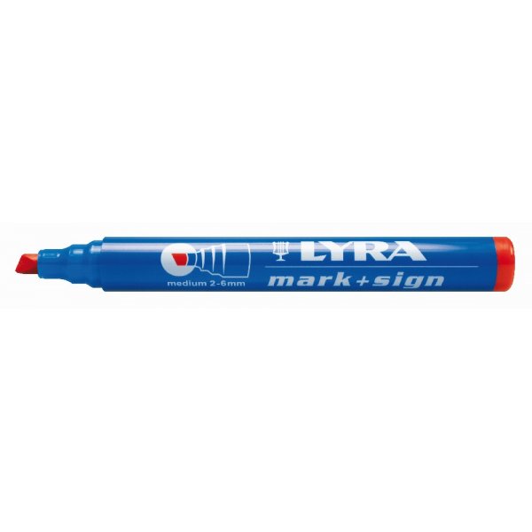 Permanentmarker Mark&Sign 2-6 mm - Rot