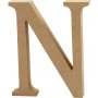 Buchstabe - 8 x 1,5 cm - N