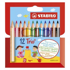 Buntstifte Trio Thick Short - 12er-Pack Buntstifte Trio Thick Short - 12er-Pack
