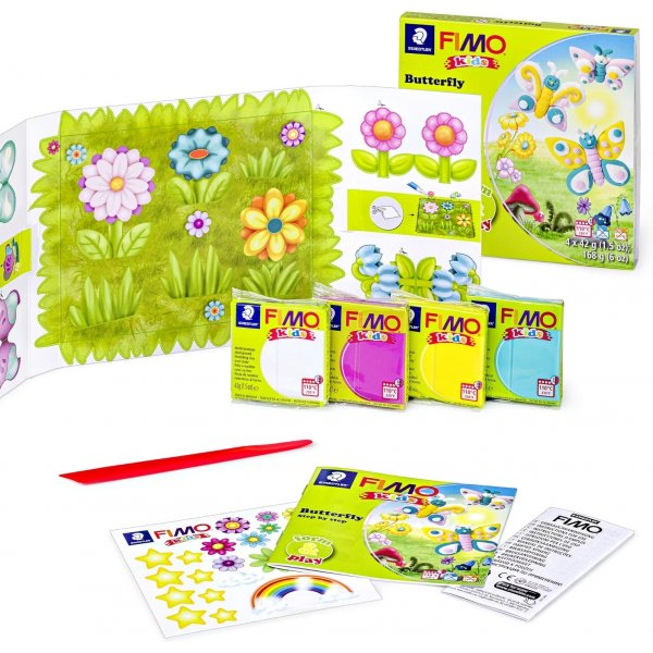 Modellset Fimo Kids Form&Play - Schmetterling