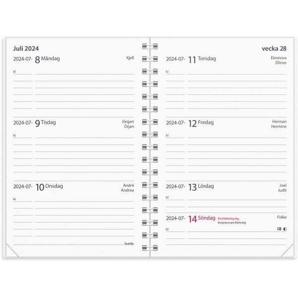 Kalender 24/25 - Kleines Studienjahr - Modelinie