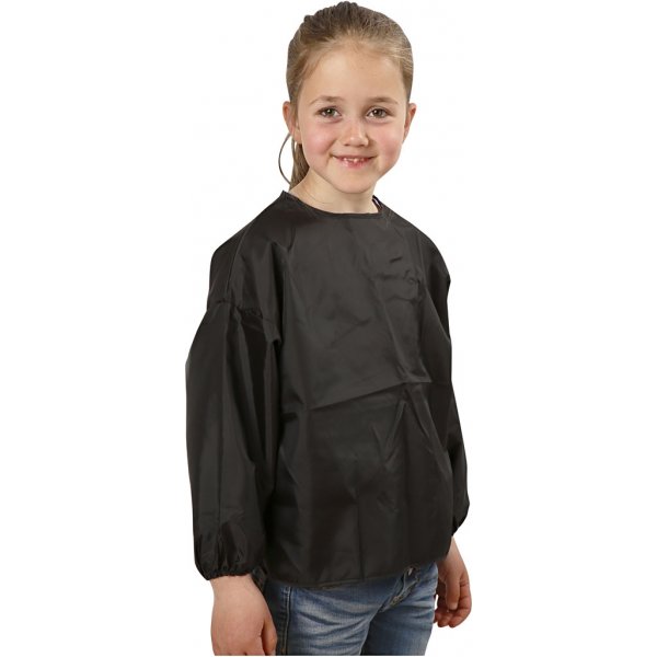 Malerschrze - schwarz - 4-6 Jahre