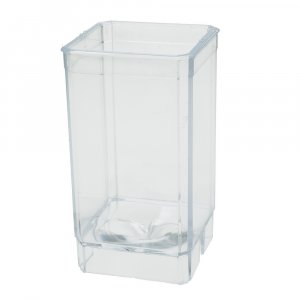 Kerzenvase 105 x 60 x 60 mm - Quadratisch / max. 65 °C Kerzenvase 105 x 60 x 60 mm - Quadratisch / max. 65 °C