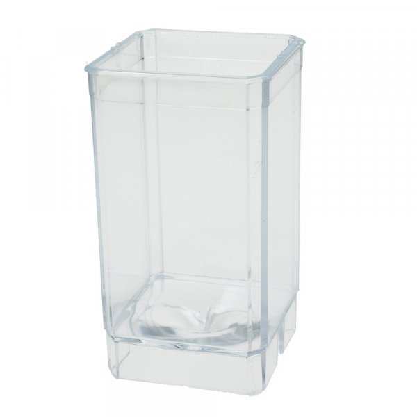 Kerzenvase 105 x 60 x 60 mm - Quadratisch / max. 65 C