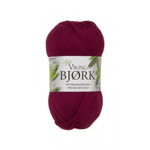 Wikingergarn Birke 50g - Dunkelrot (562) Wikingergarn Birke 50g - Dunkelrot (562)