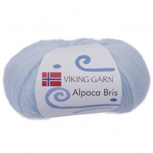 Wikingergarn Alpaka Bris 50g - Hellblau (320) Wikingergarn Alpaka Bris 50g - Hellblau (320)