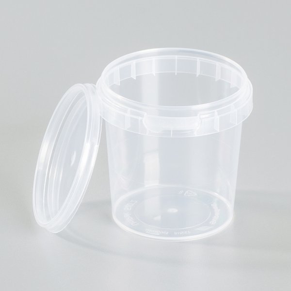 Leerbehlter  69 mm h 65 mm - 20er-Pack - transparent 155 ml