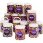 Kunststoffperlen - gemischte Farben - 16 x 700 ml