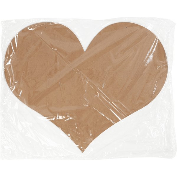 Holzherz mit 2 Lchern