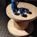 Kundenbild Miniatur 1-2 cm + 5 cm - blau 5 Teile Teeservice
