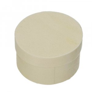 Sperrholzkiste ø 55 mm H 30 mm - unbehandelt rund Sperrholzkiste ø 55 mm H 30 mm - unbehandelt rund