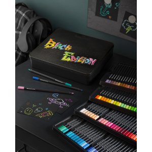 Buntstiftset - Faber-Castell - Redline - Black Edition-Set Buntstiftset - Faber-Castell - Redline - Black Edition-Set