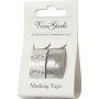 Washite-Klebeband - Silber - Huser und Punkte - Folie - 2 x 4 m